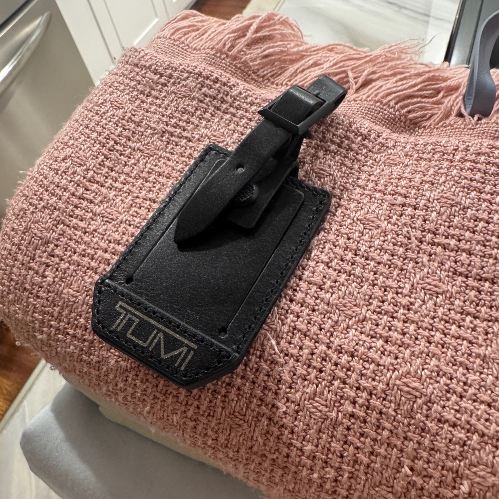 New Tumi luggage tag
